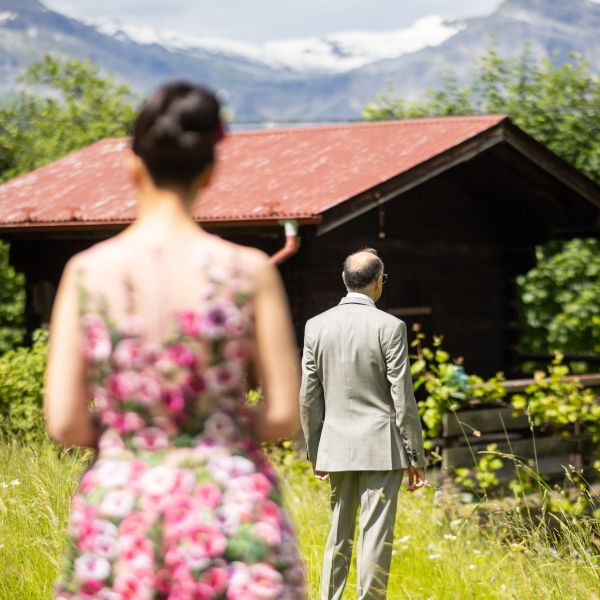 Un écrin magique pour la cérémonie en plein air